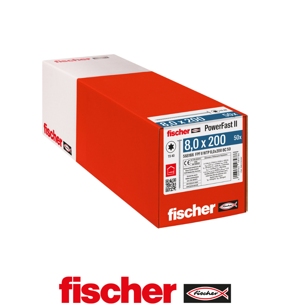 fischer PowerFast II 8,0 x 200 TK TG TX